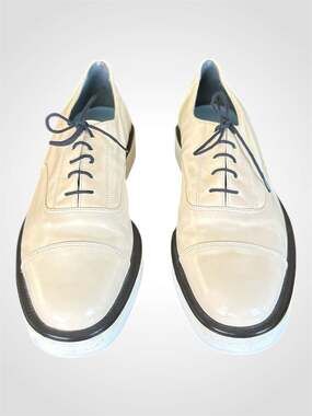 Patrick Cox Patent Leather Lace-Up Oxford Shoes
